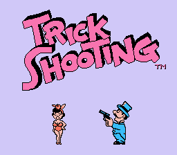 Barker Bill's Trick Shooting title screenshot